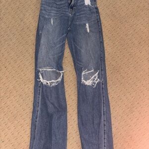 Hollister High Rise Dad jeans great condition!!